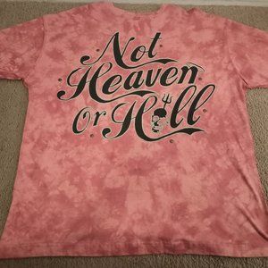 Blac Label Premium Not Heaven Or Hell Men's Rare T Shirt Orange 3X